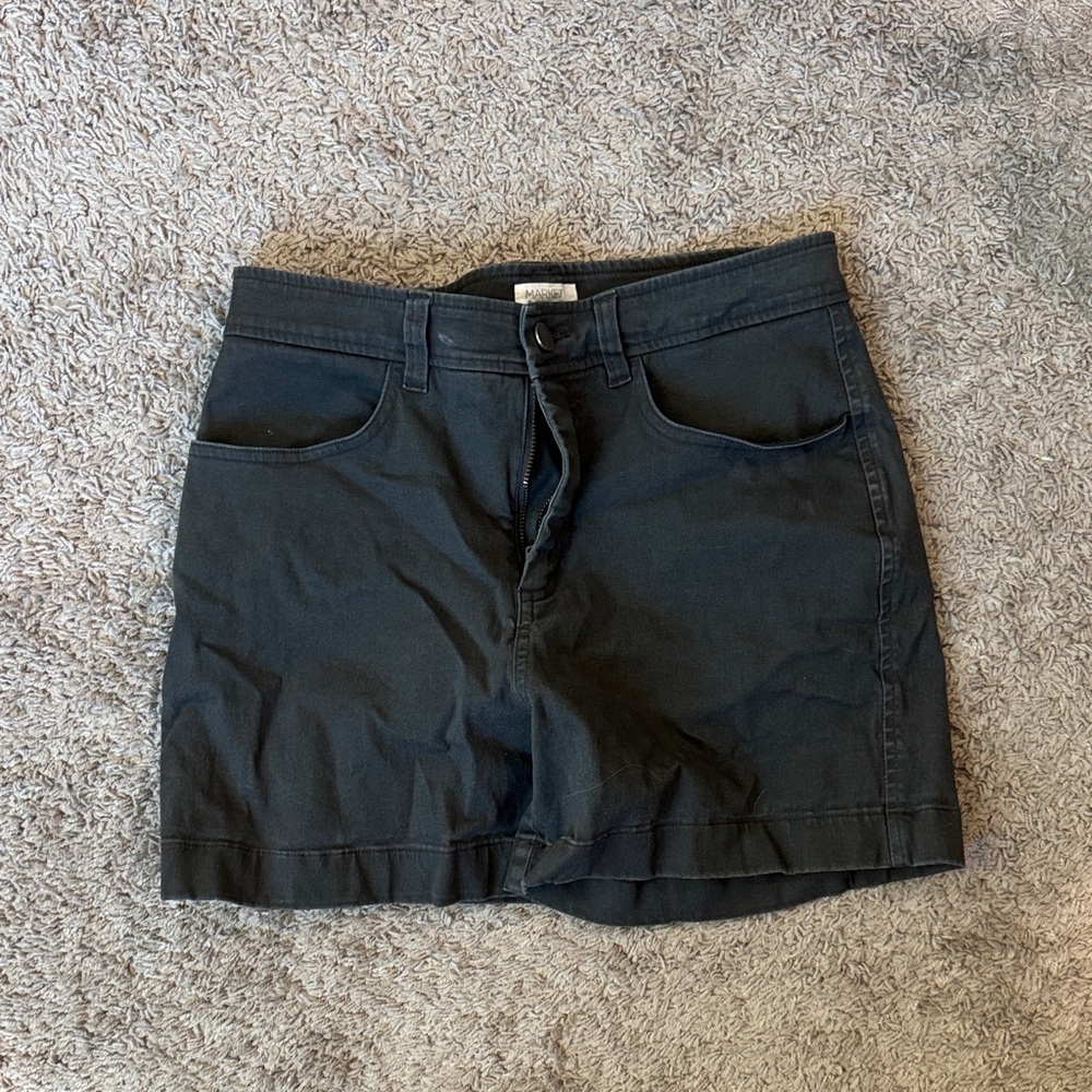 Market & Spruce charcoal Cargo Shorts / K4